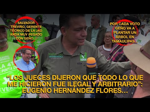 “LOS JUECES DIJERON QUE TODO LO QUE ME HICIERON FUE ILEGAL Y ARBITRARIO”: EUGENIO HERNÁNDEZ FLORES…