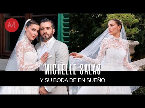 Así fue la boda de Michelle Salas y Danilo Díaz