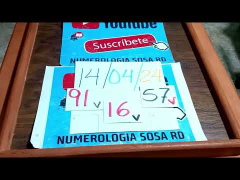 Numerología Sosa RD:14/04/24 Para Todas las Loterías ojo #57 (Video Oficial) #youtubeshorts