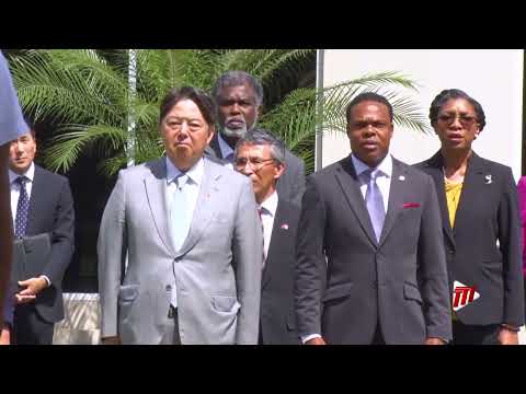 Japan's Foreign Affairs Minister Visits T&T