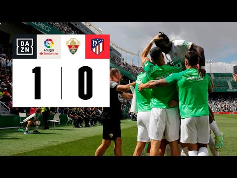 Elche CF vs Atlético de Madrid (1-0) | Resumen y goles | Highlights LaLiga Santander