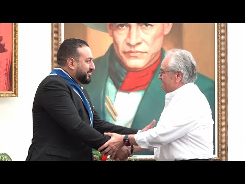 Nicaragua condecora con Orden José de Marcoleta a embajador de Guatemala