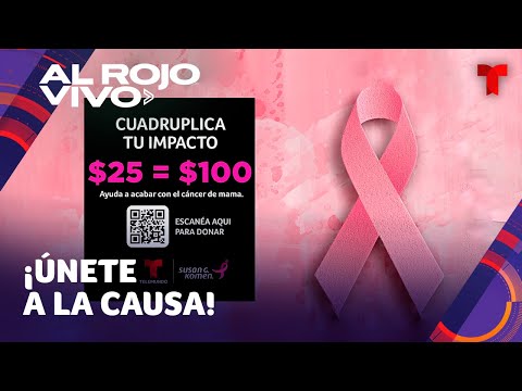 Telemundo cuadruplicará las donaciones a la fundación Susan G. Komen contra el cáncer de seno