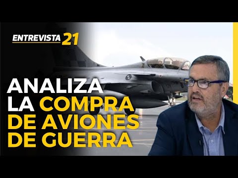 Sobre compra de aviones de guerra: El ministro de Defensa ha cometido un desliz | Entrevista21