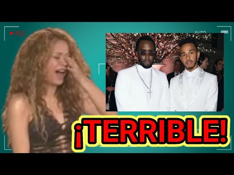 SHAKIRA ROTA al saber que DIDDY COMBS Y LEWIS HAMILTON ERAN UÑA Y CARNE E IBA A SUS FIESTAS