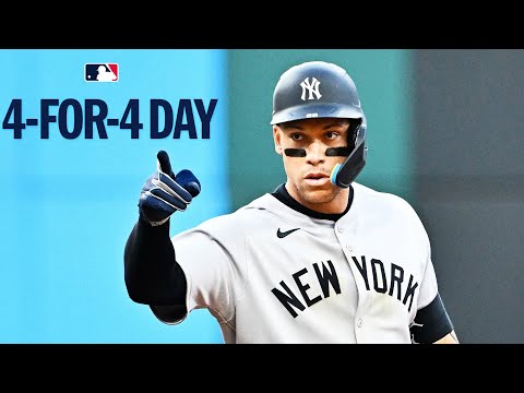 Full game highlights from Aaron Judges 4-for-4 game! (.411 AVG and .509 OBP on the 2025 season!)