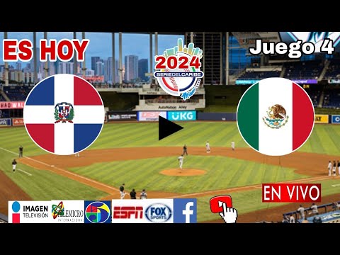 República Dominicana vs. México en vivo, donde ver, a que hora juega Dominicana vs. México