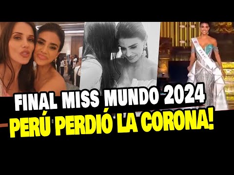 MISS MUNDO 2024: LUCIA ARELLANO SE QUEDA EN EL TOP 40 Y PIERDE LA CORONA