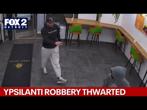 Man prevents armed robbery at Metro Detroit shop