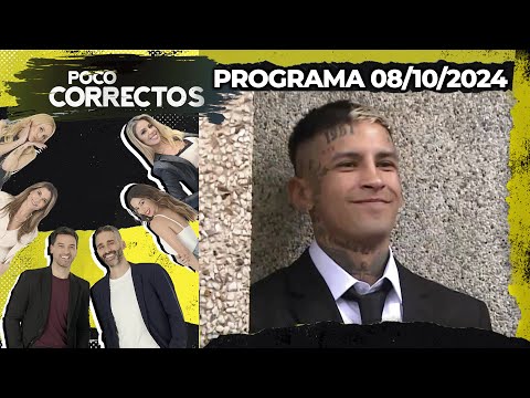 POCO CORRECTOS - Programa 08/10/24 - COBERTURA EN VIVO DEL JUICIO DE L-GANTE