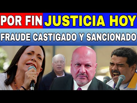 POR FIN JUSTICIA INTERNACIONAL EL FRAUDE SERÁ CASTIGADO Y SANCIONADO-NOTICIAS DE VENEZUELA HOY...