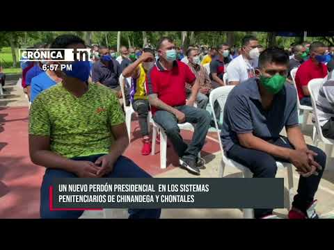 Personas que cumplían condena en Chinandega, son reintegrados a la sociedad - Nicaragua
