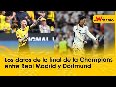 Los datos de la final de la Champions entre Real Madrid y Dortmund