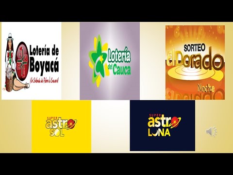 MIX LOTERIAS Y CHANCES DEL SÁBADO: DE BOYACA + CAUCA + DORADO NOCHE +SUPER ASTRO SABADO 21/09/2024