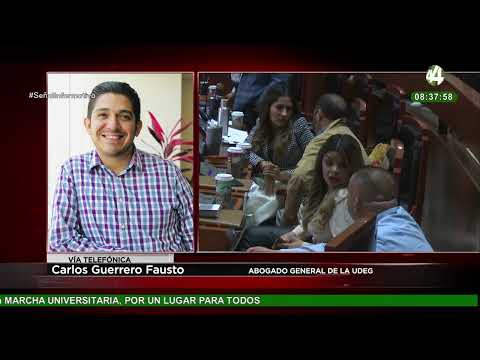 Juan Carlos Guerrero habla de la aprobación del presupuesto 2023, donde se quitaron 38 MDP a UdeG