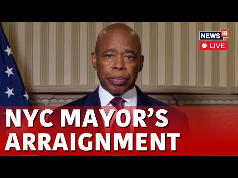 NYC Mayor Adams News LIVE | NYC Mayor Eric Adams Pleads Not Guilty To Federal Bribery Charges | N18G