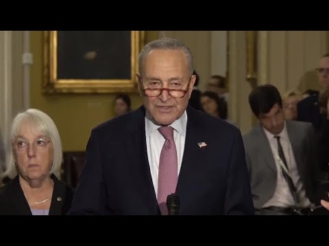 Schumer 'deeply disappointed' and 'disturbed' by Menendez indictment