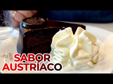 LA TORTA MÁS CARA DE AUSTRIA: CAFÉ SACHER la preparó y FEDE BAL se llevó una sorpresa