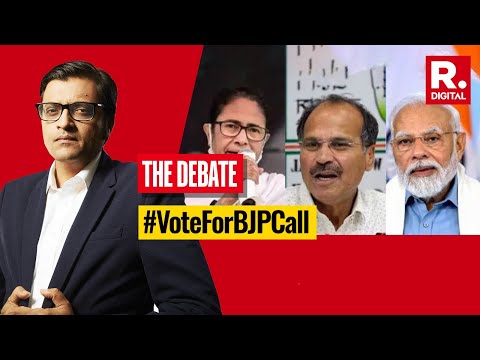 Adhir Ranjan Chowdhury Backs For BJP In Bengal, Has Congress Officially Lost? The Debate With Arnab