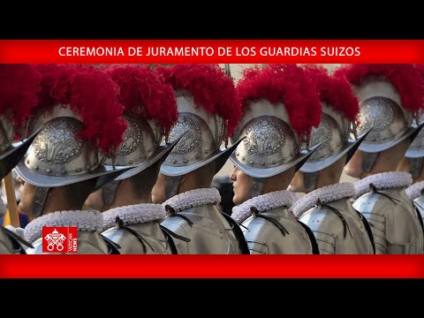 Ceremonia de juramento de los guardias suizos 06 de mayo de 2024