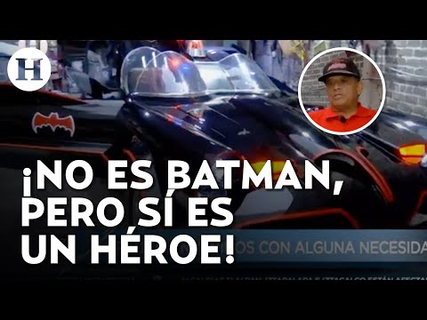 ¡Este carro es un héroe! Batimóvil recauda fondos y lleva felicidad a niños con cáncer