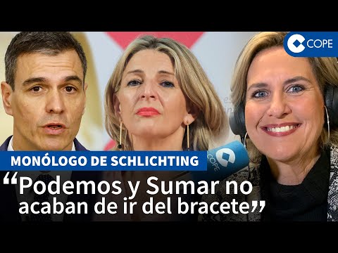 Schlichting, sobre Podemos y Sumar: El PSOE se decide por Yolanda Díaz frente a Podemos