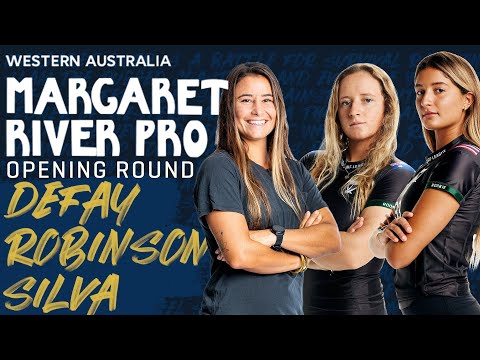 Surfing🌅🌊 Defay, Robinson, Silva | Margaret River Pro - Opening Round Heat Replay