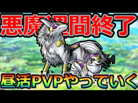 【ドラクエタクト】悪魔接待終了！昼活PVPやっていく