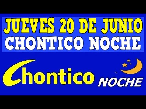 CHINTICO NOCHE Resultado JUEVES 20 De JUNIO De 2024