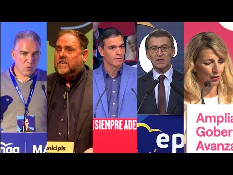 Díaz, Feijóo, Bendodo y Junqueras responden ante el último movimiento de Pedro Sánchez