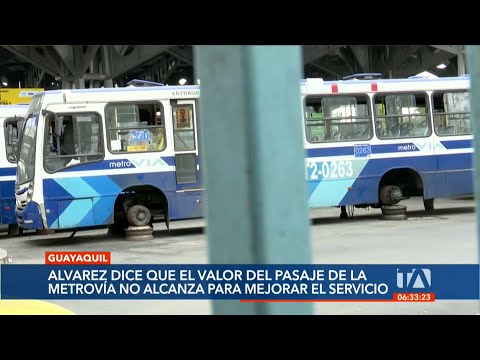 El alcalde Aquiles Álvarez anunció un posible alza en el valor del pasaje de la Metrovía