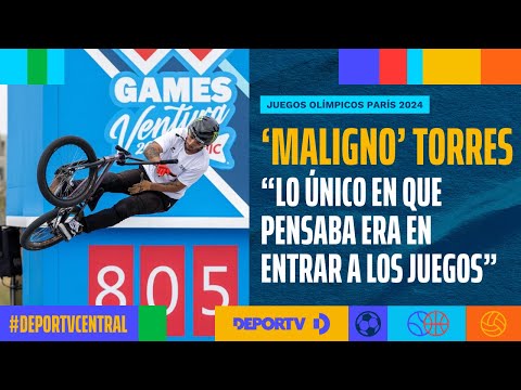 José 'Maligno' Torres, olímpico en BMX, mano a mano en #DEPORTVCentral