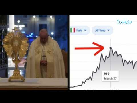 ¿La cadena de oración del Papa Francisco ayudó a detener el COVID-19 en Italia