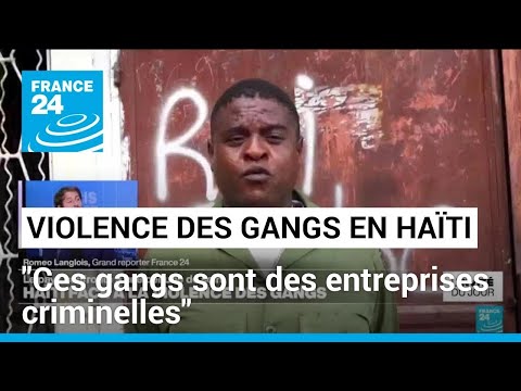 Haïti face à la violence des gangs : Ces gangs sont des entreprises criminelles • FRANCE 24