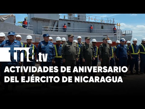 Ejército de Nicaragua inauguró obras e infraestructuras en Corinto, Chinandega
