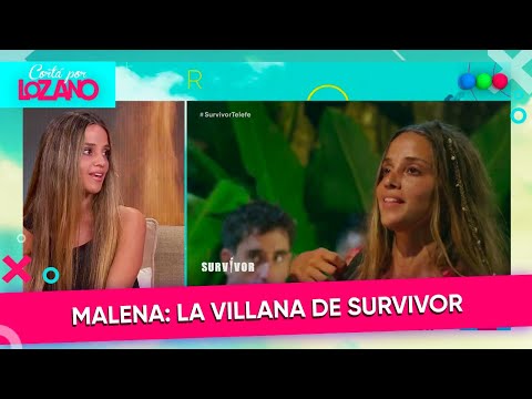 ¨La gran villana de Survivor¨: así se define Malena en Cortá por Lozano