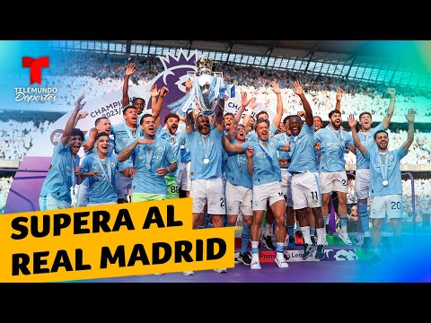 El Manchester City se ubica por encima del Real Madrid en ranking de la UEFA | Telemundo Deportes