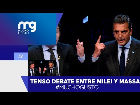 El tenso debate ente Milei y Massa previo a segunda vuelta presidencial