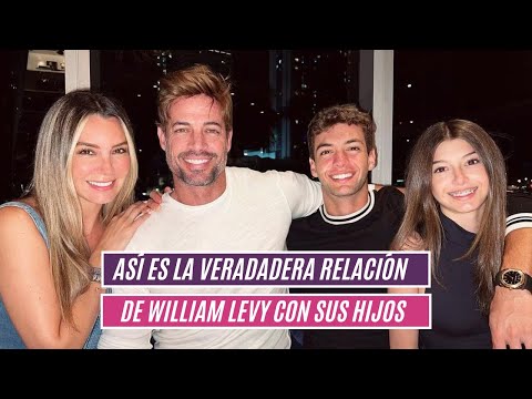 Así es la veradadera relación de William Levy con sus hijos