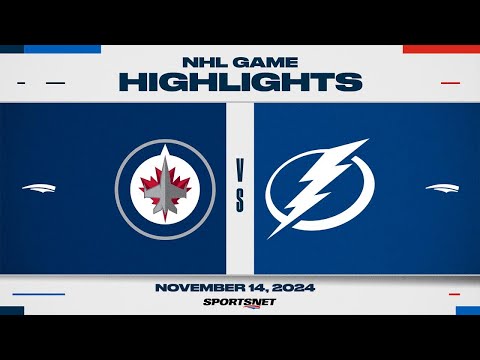 NHL Highlights | Lighting vs. Jets - November 14, 2024