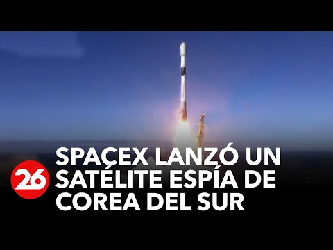 SpaceX lanzó un cohete que transporta el satélite espía militar de Corea del Sur