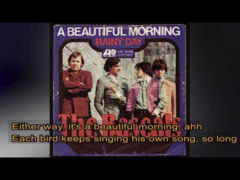 The Rascals   -   A beautiful morning    1968  LYRICS
