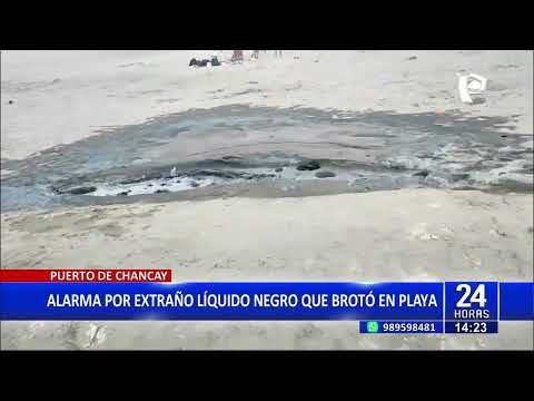 Playa de Chancay: misteriosos pozos de agua caliente aparecen frente al mar