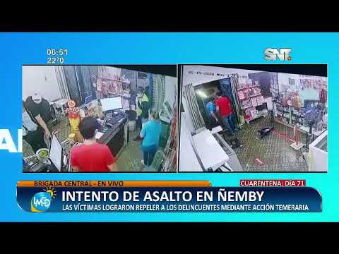 Comercio en Ñemby sufre intento de asalto