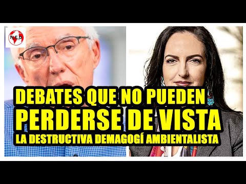 DEBATES QUE NO PUEDEN PERDERSE DE VISTA Y LA DEMAGOGIA AMBIENTALISTA