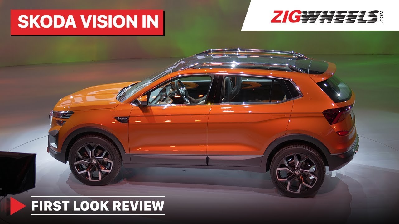 Skoda Vision IN First Look before Auto Expo 2020 | Detailed Review | ZigWheels.com