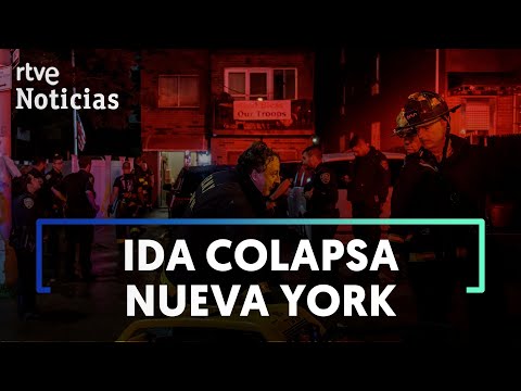 INUNDACIONES en Nueva York: El rastro de Ida azota la costa noreste | RTVE Noticias
