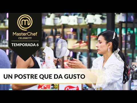 Paola y Nina sorprenden con un novedoso postre en la cocina | MasterChef Celebrity