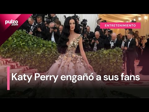 ¡Katy Perry nos engañó! “Asistió” a la Met Gala gracias a la IA | Pulzo