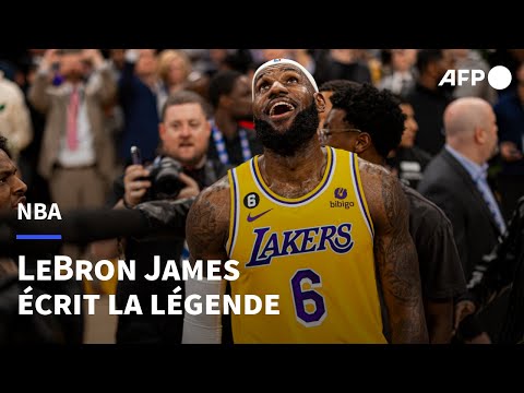 Basket NBA: LeBron James devient le meilleur marqueur de l'histoire | AFP
